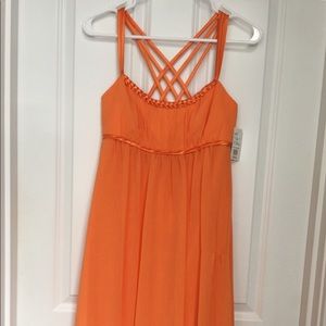 NWT David Bridal’s Bridesmaid Dress (Tangerine)